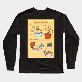 Recipe: Apricot Crumble Long Sleeve T-Shirt